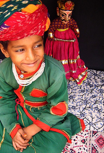 Kathputli Puppeteer from Rajasthan, India