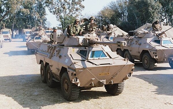 Ratel-90 Mk III of the South African Army