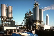 World's largest reactivation plant located in Feluy, Belgium. Reactivation Furnace Feluy Belgium.jpg