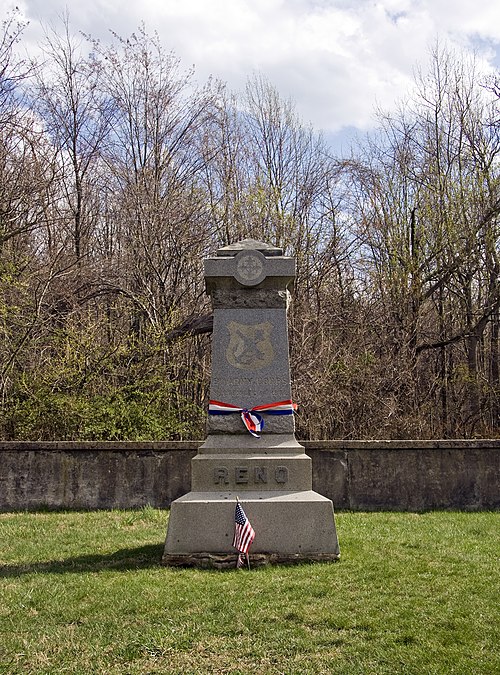 Reno Monument at Fox's Gap, South Mountain Battlefield