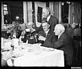 Retired military personnel at a table drinking beer, 1916-1930 (7154636139).jpg