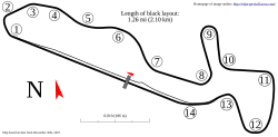 Ring Knutstorp (Швеция) трек map.svg