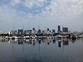 Marina da Glória und Rio de Janeiro Downtown im Hintergrund