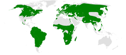 Мапа поширення роду