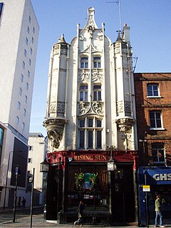 Rising Sun, Fitzrovia pub in Fitzrovia, London