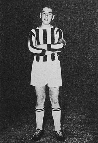 Roberto Bettega dans la section jeune de la Juventus en 1964.