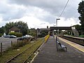 The former bay platform and goods depot