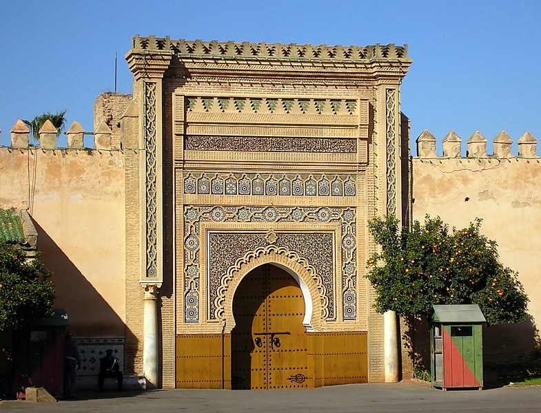 Fichier:Royal Palace, Meknes.jpg