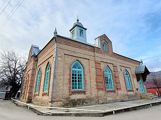 <span class="mw-page-title-main">Rustov mosque</span> Mosque in Rustov, Quba, Azerbaijan