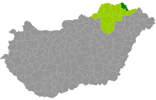 <span class="mw-page-title-main">Sátoraljaújhely District</span> Districts of Hungary in Borsod-Abaúj-Zemplén