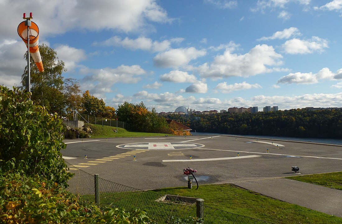 Stockholm-Södersjukhusets helikopterflygplats