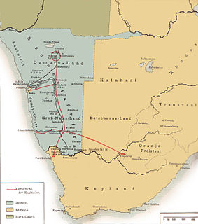 <span class="mw-page-title-main">South West Africa campaign</span> Military campaign