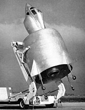 The French Snecma Coleoptere, which gave its name to the coleopter category SNECMA Coleoptere on ramp 1959.jpg