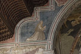 Triumphbogen mit Fresko von Abt Daniele Gusmeri