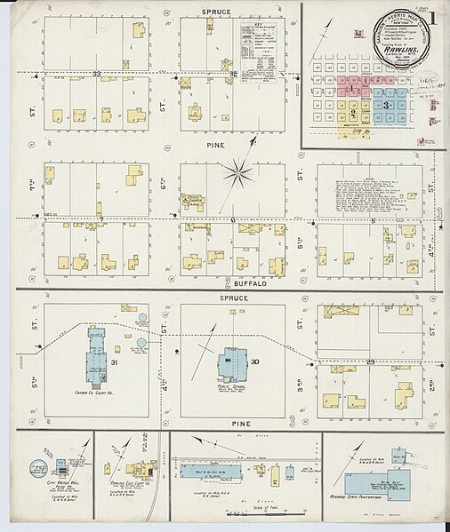 File:Sanborn Fire Insurance Map from Rawlins, Carbon County, Wyoming, 1894, Plate 0001.jpg