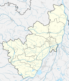 Mapa lokalizacyjna powiatu sandomierskiego