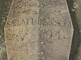 Grave of Sarah Ransom (1794), Trinity Churchyard, Pittsburgh