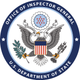 File:Seal of the United States Department of State Office of Inspector General.svg