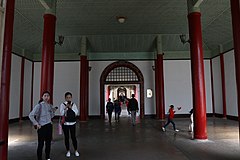 Inside the second hall