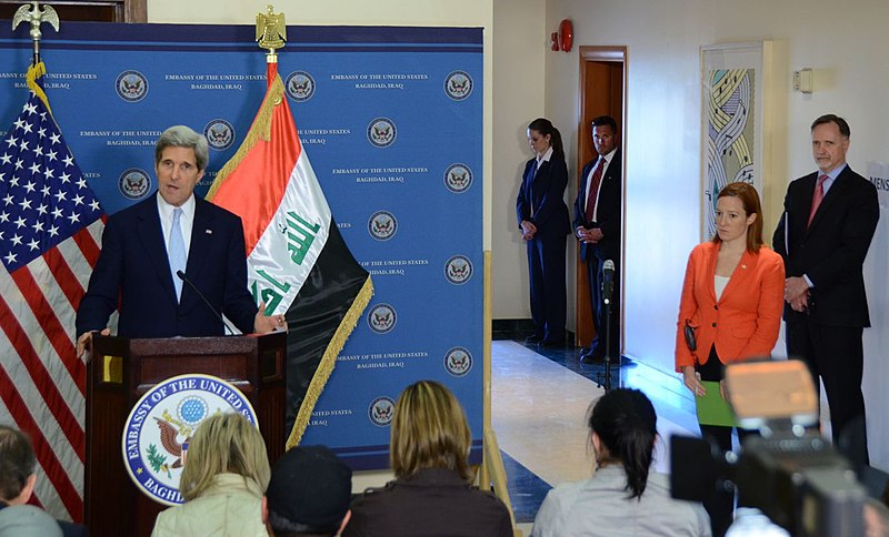 File:Secretary Kerry Press Availability in Baghdad.jpg