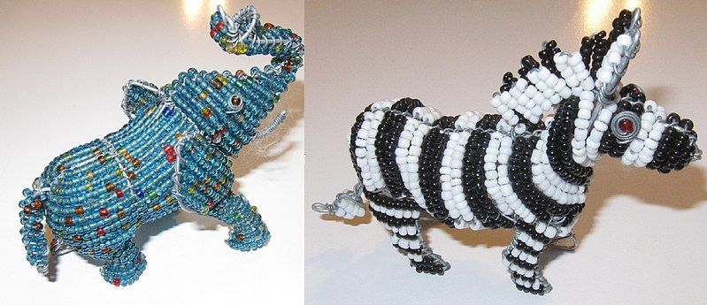 File:Seed bead animals made in Africa arp.jpg