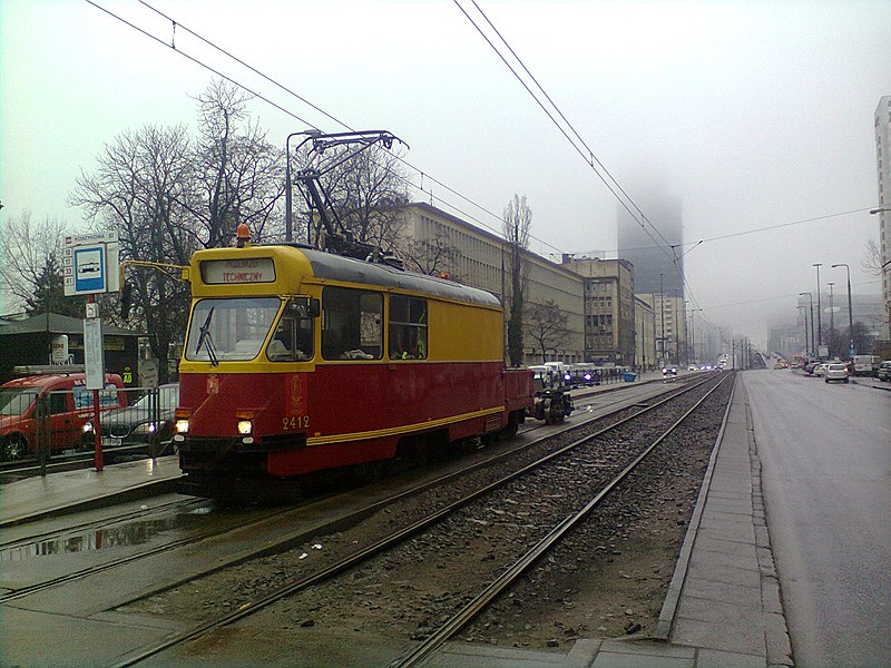 File:Service tram, Warsaw.jpg