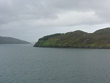 Sgeotasaigh from the Tarbert ferry.