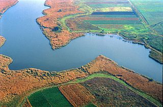 Lake Shabla lake in Bulgaria