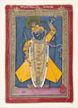 Shri Nathji.  OK.  1840, Nathadwara, Metropolitan Museum of Art, Nowy Jork