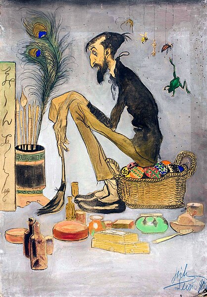 File:Sichulski Caricature of painter Stanisław Dębicki.jpg