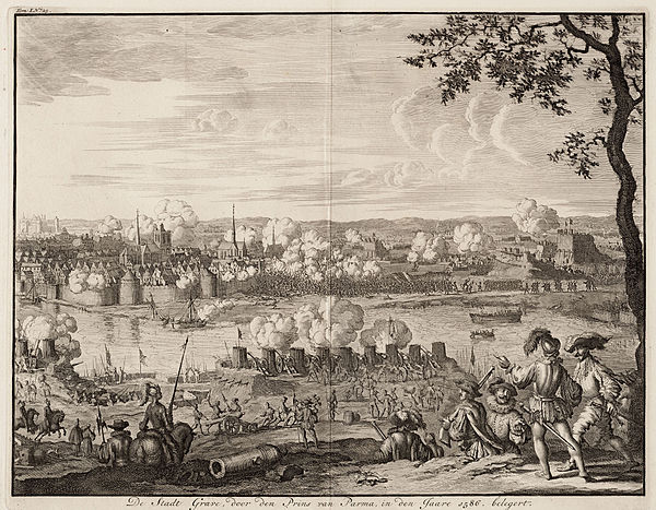 Siege of Grave in 1586