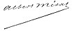 signature d'Albert Mérat