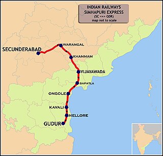 <span class="mw-page-title-main">Simhapuri Express</span> Train in India