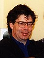 Simon Schaffer (b. 1955), a British historian of Science at a summer school in the European University at St. Petersburg, Russia (July 2001).