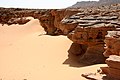 Sinai-Kameltour-1330-feiner Sand-Sandsteinformation-2009-gje.jpg