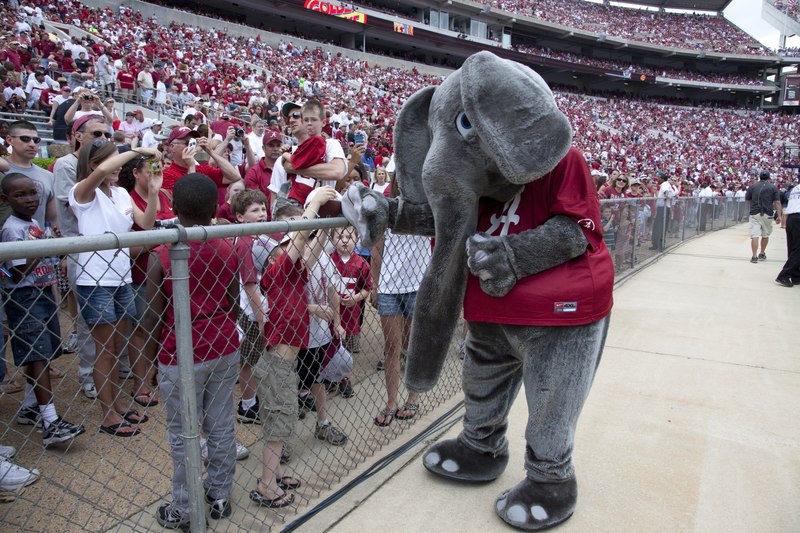 Bama | Alabama 10 X10 Retro Team Mascot Sign | Alumni Hall