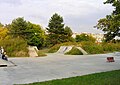 Čeština: Skateboardové hřiště u Litoměřické ulice na Proseku (Praha 9) English: Skateboard field in Prosek, Prague