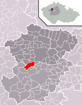 Poloha mesta Smečno v rámci okresu Kladno a správneho obvodu obce s rozšírenou pôsobnosťou Slaný