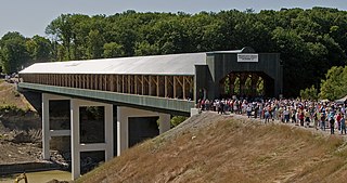 <span class="mw-page-title-main">Smolen–Gulf Bridge</span> Covered bridge in Ohio, United States