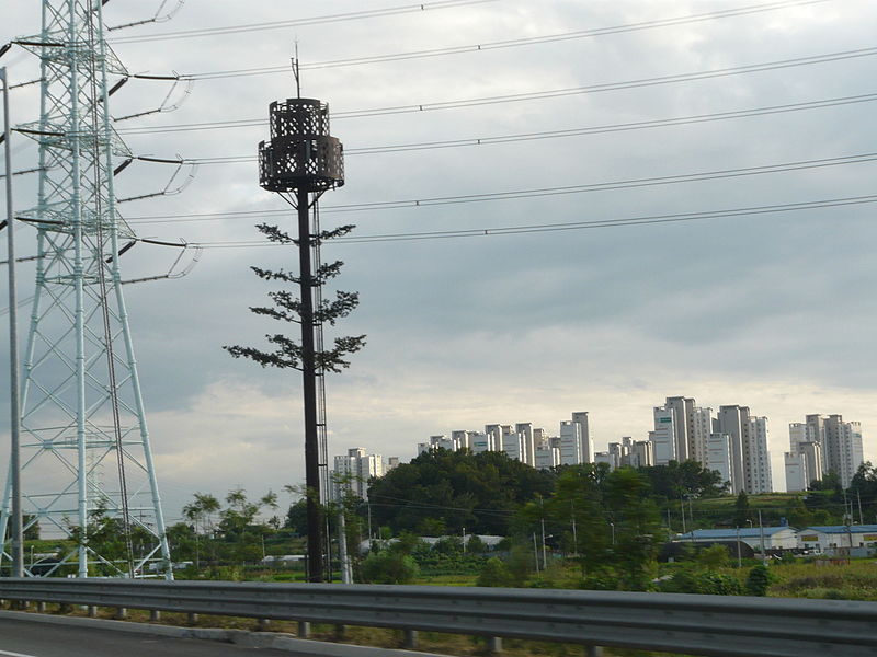 File:South Korea fake trees 1.JPG