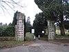 Old Cemetery - gate piers