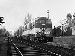 Tren special la stația Sydney Parade.jpg