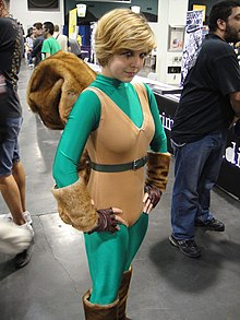 Squirrel Girl cosplay Wizard World Anaheim 2011.jpg