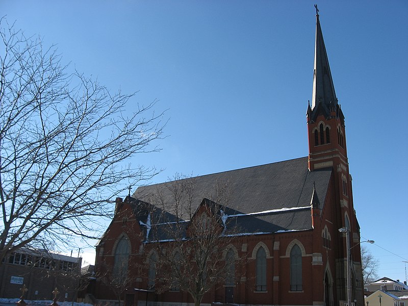 File:St. Joseph's Catholic Church in Springfield, eastern side.jpg