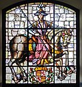 Thumbnail for File:Stained glass "Don Enriq" in the Alcázar. Segovia, Spain.jpg