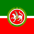 Vlajka tatarstánského prezidenta Poměr stran: 1:1