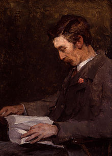 Portrait of Forbes by his wife, Elizabeth Adèla Forbes (née Armstrong)