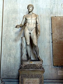 Estátua de um homem no museu do Vaticano, SUPHAX NUMIDIAEREX.JPG