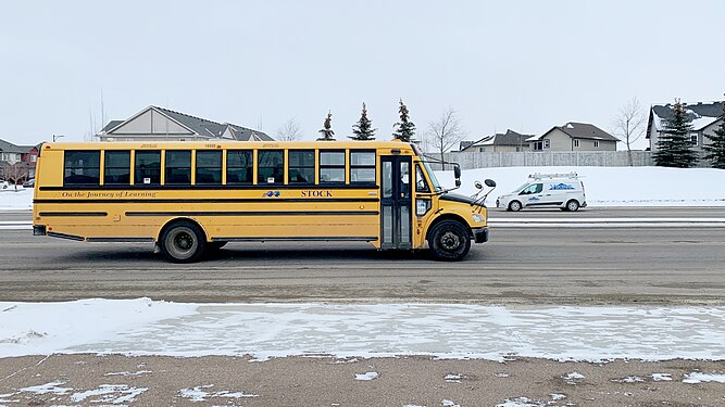 Thomas Saf-T-Liner C2 school bus of Stock Transportation