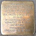 Stolperstein Christine (Christl) Klemenschitz.jpg